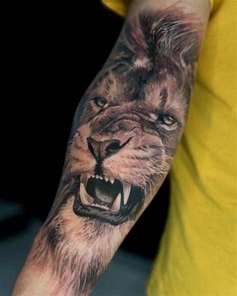 tatuajes de leo|tatuajes de leones realistas.